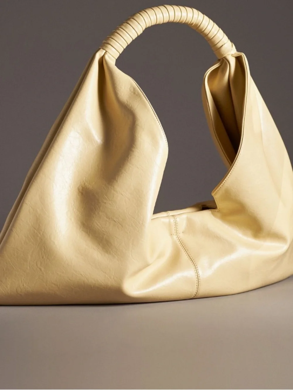 Anthropologie Butter Yellow Women’s Hobo Bag